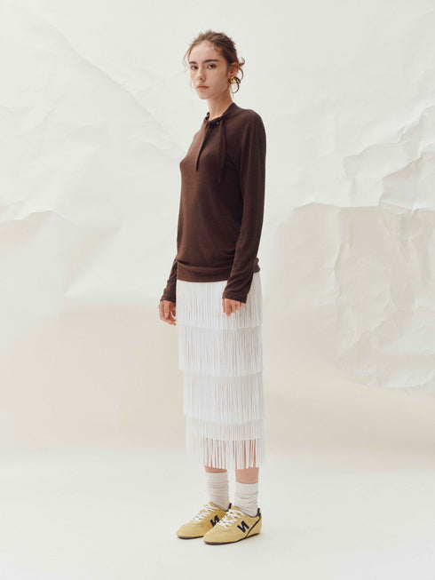 Evara Tie Neck Top